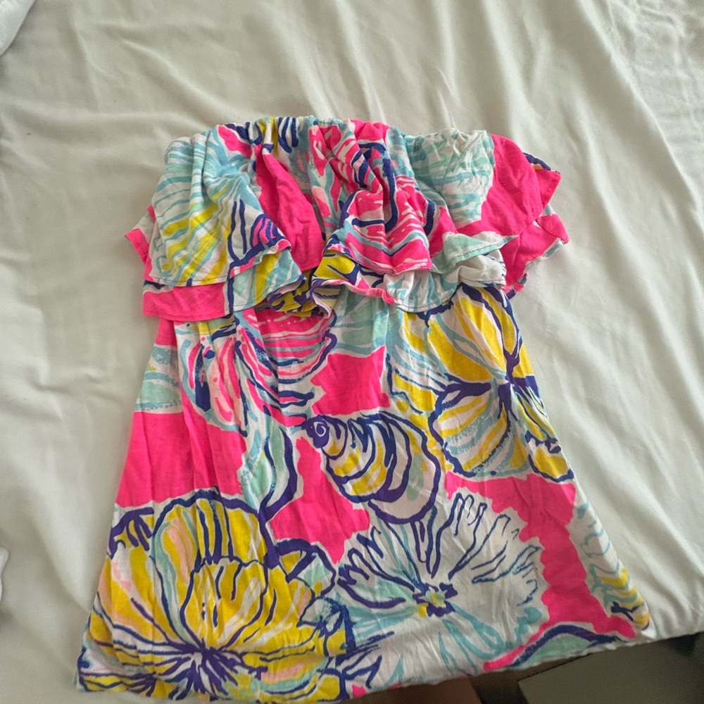 Lilly Pulitzer Strapless top size XS